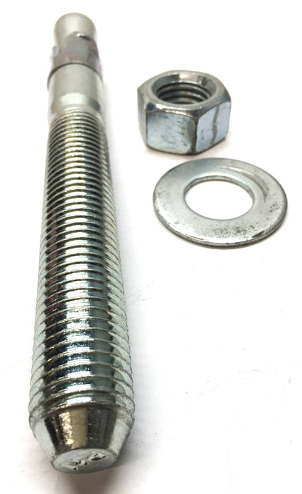 Powers Wedge Stud Anchor with Nut and Washer (Dent) 1" x 9" NOS