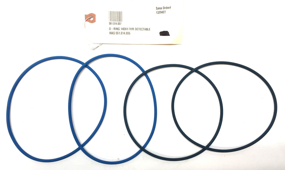 FKM 140mm x 4mm O-Ring 061.014.007 [Lot of 4] NOS