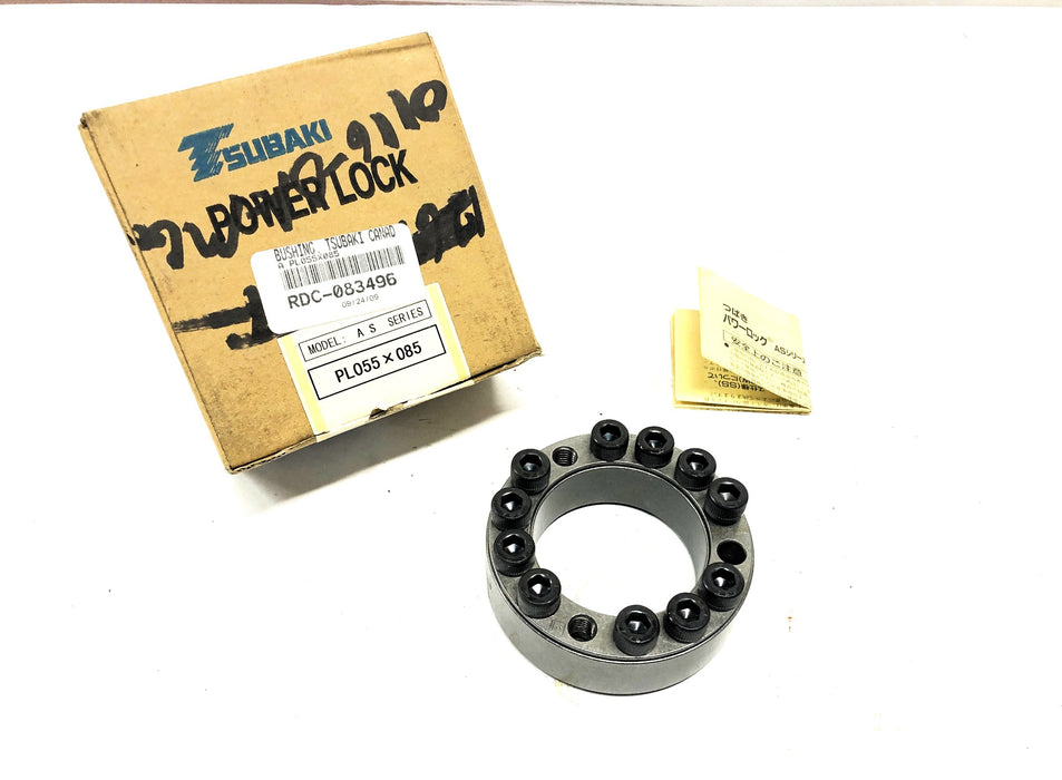 Tsubaki Power Lock Bushing PL055X085AS NOS