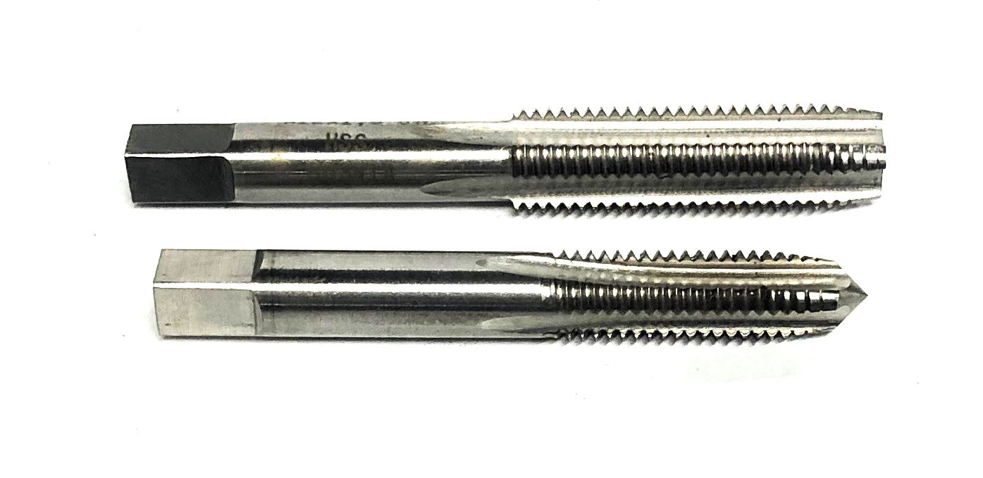 Unbranded M10X1.5/M12X1.5 HSS Bottom/Taper Taps 1.5 6H [Lot of 2] NOS