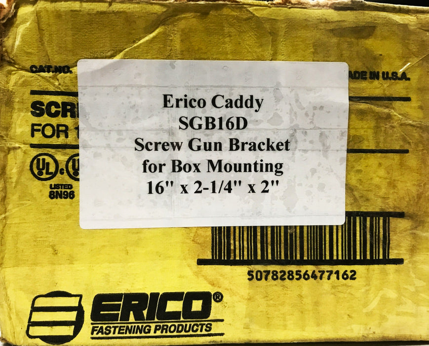 Erico Caddy Screw Gun Bracket for Electrical Box Mounting SGB16D [Lot of 34] NOS