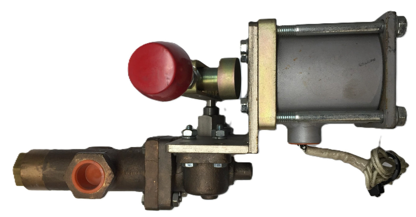 Laurence 125/DC/C Form 'M' Rotary Shaft Solenoid 125 psi Valve 3402WA79DC USED
