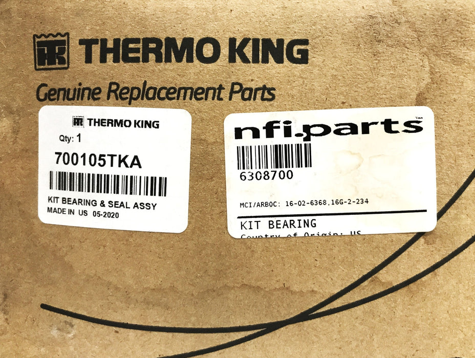 Thermo King Bearing and Seal Assembly 700105TKA NOS