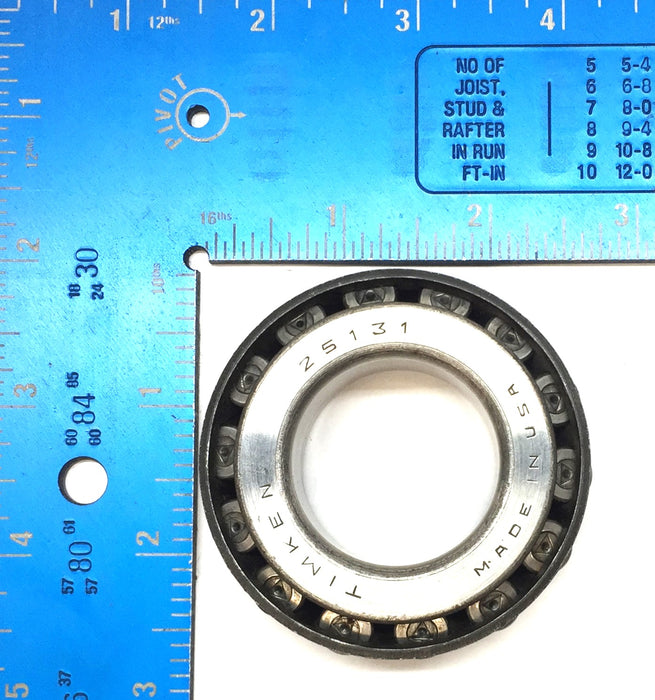 Timken Tapered Roller Bearing Cone 25131 NOS