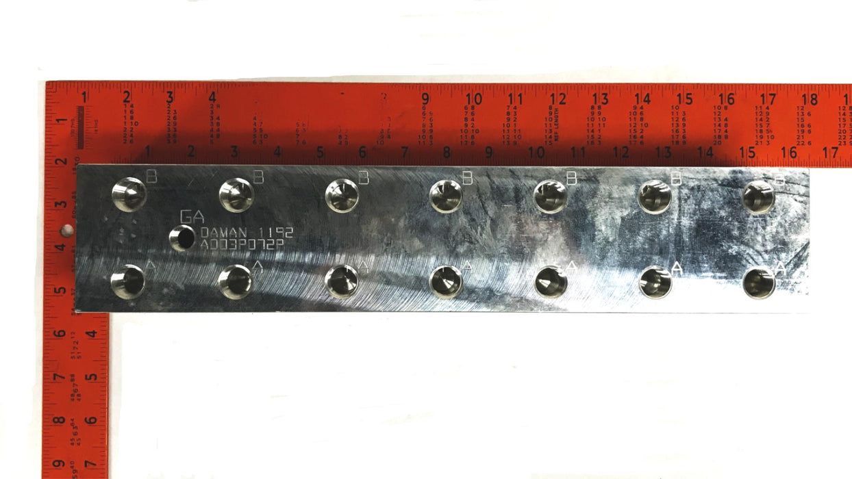 Daman Aluminum Valve Manifold AD03P072P NOS