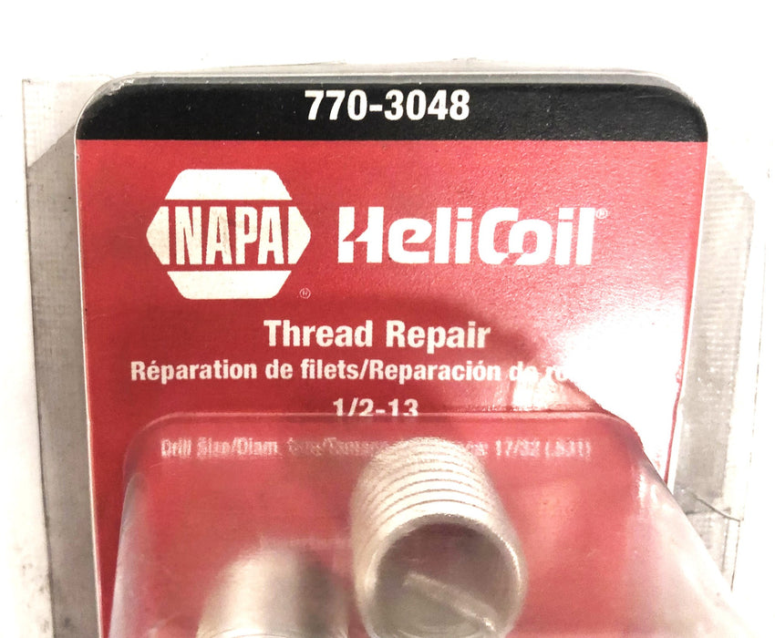 NAPA HeliCoil 1/2-13 Thread Repair 770-3048 NOS