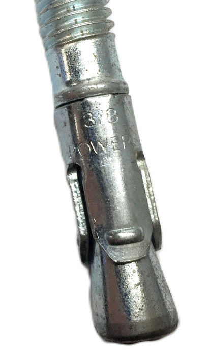 Powers 3/8" x 5" Anchor Wedge Bolt Only (No Washer or Nut) [Lot of 16] NOS
