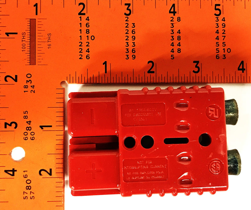 Total Source 2-Gauge 175 Red Connector SY6329G5 [Lot of 3] NOS