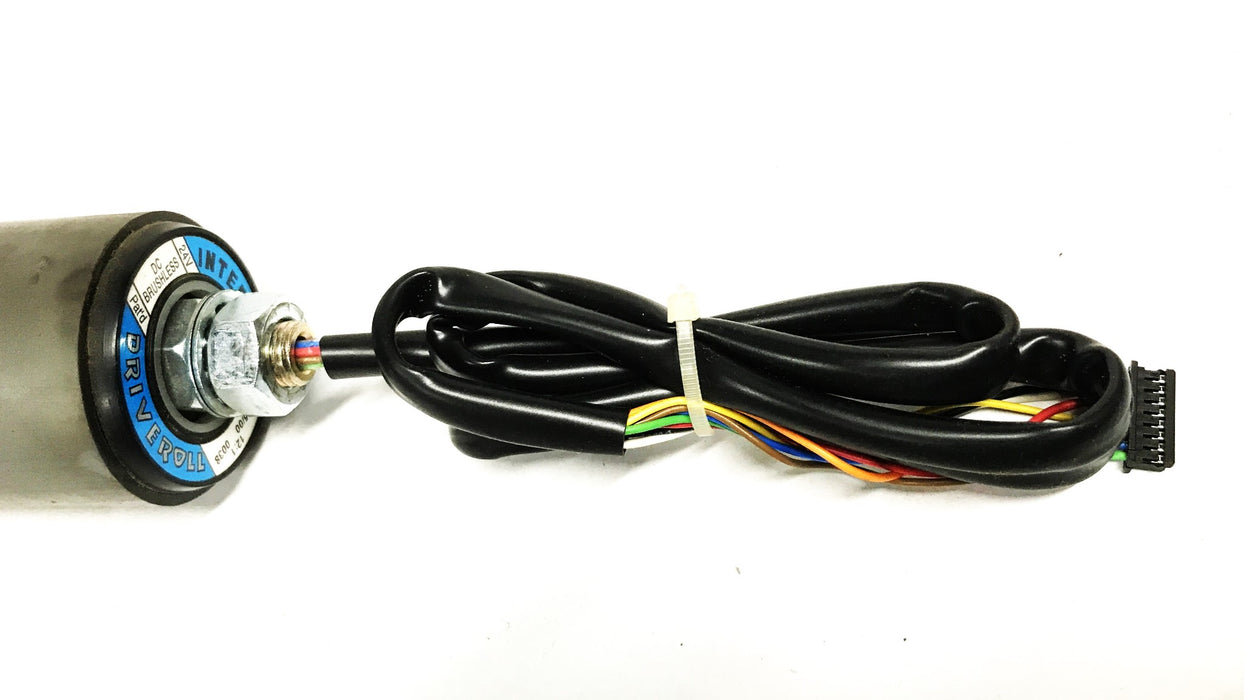 Interroll 24 Volt DC Brushless Rollerdrive 12: 1-05/00-0038 NOS