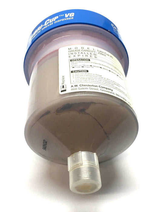 Chesterton LubriCup VG Automatic Grease Dispenser VG250/630SXCF/MSW2H32-0902 NOS