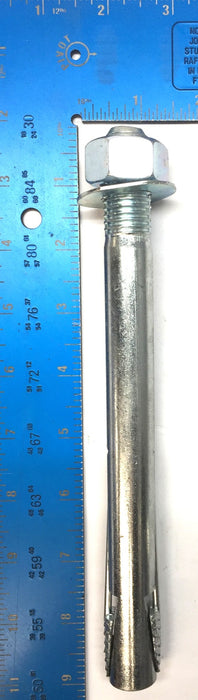Wej-it 3/4" x 8-1/2 Concrete Anchor with Washer and Nut 34 [Lot of 2] NOS
