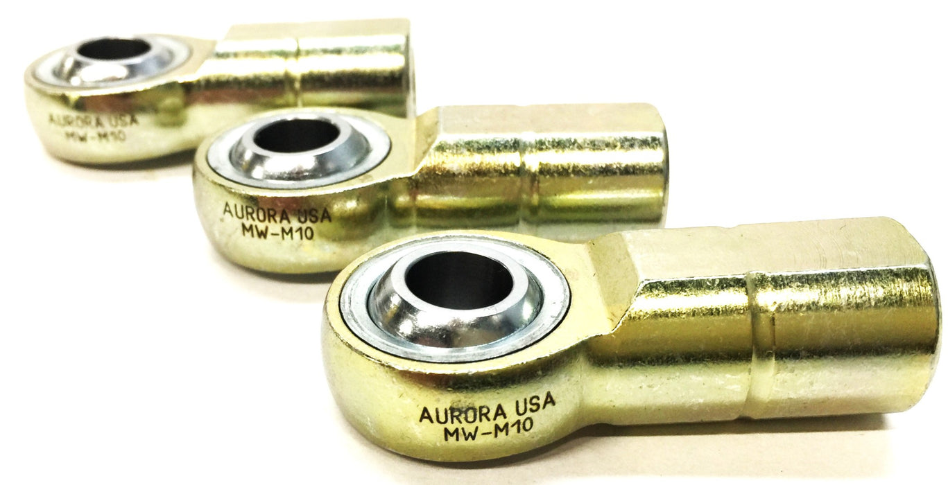 Aurora Threaded Rod End MW-M10 [Lot of 3] NOS
