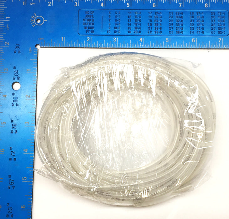 Freelin-Wade Polyethylene 5/32" X .106" X .025" Clear Tubing (50ft) NOS