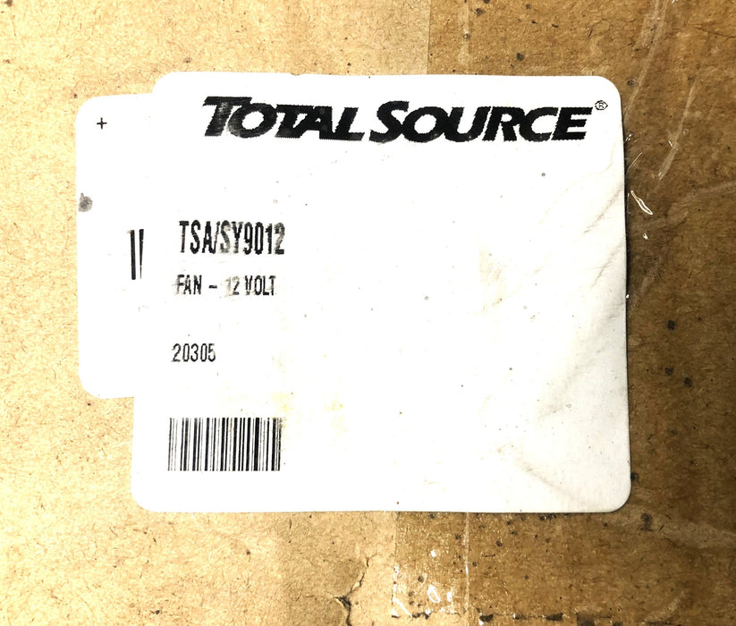 Total Source Maradyne 12V Fan SY9012 NOS