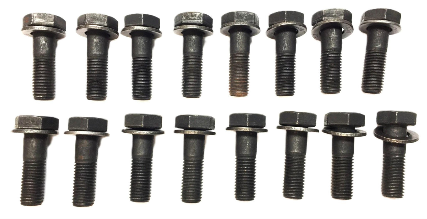 OF 3/4" x 2-1/2" Hex Head Bolt and Washer A325 [Lot of 16] NOS