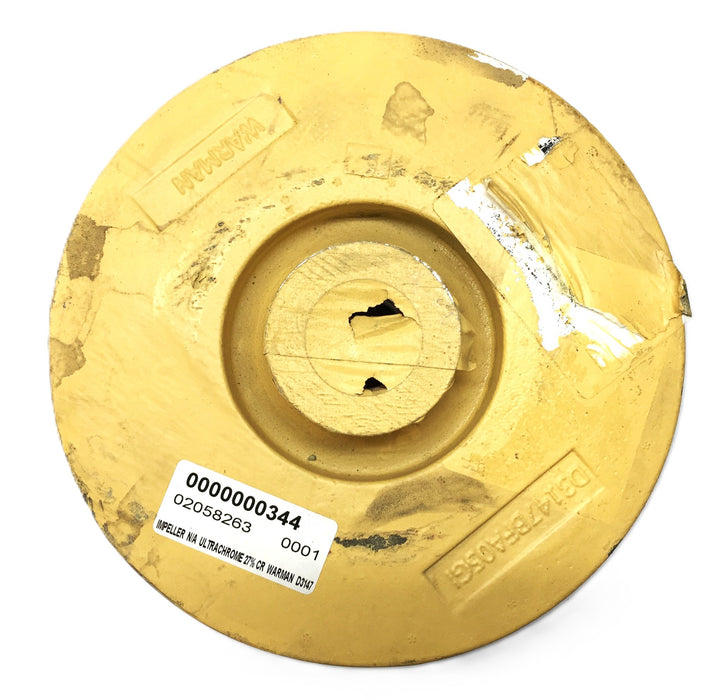 Warman Slurry Pump Impeller D3147BFA05 NOS