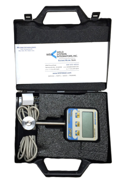 Welding Technologies DFW2 Digital Force Gauge Dynamometer with Cord DFIW2 USED