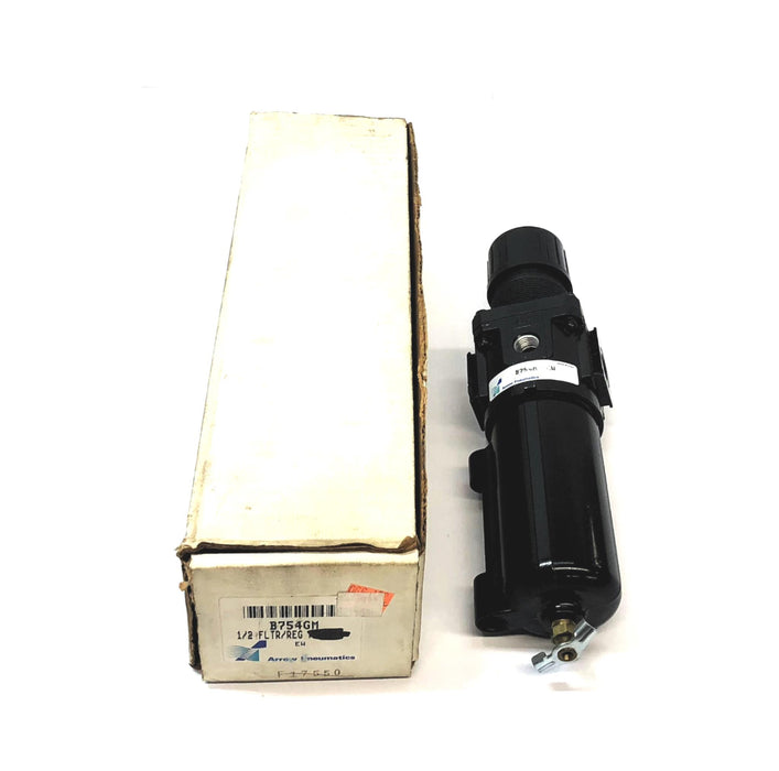 Arrow Pneumatics Filter Regulator B754M (No Gage) (B754GM) NOS