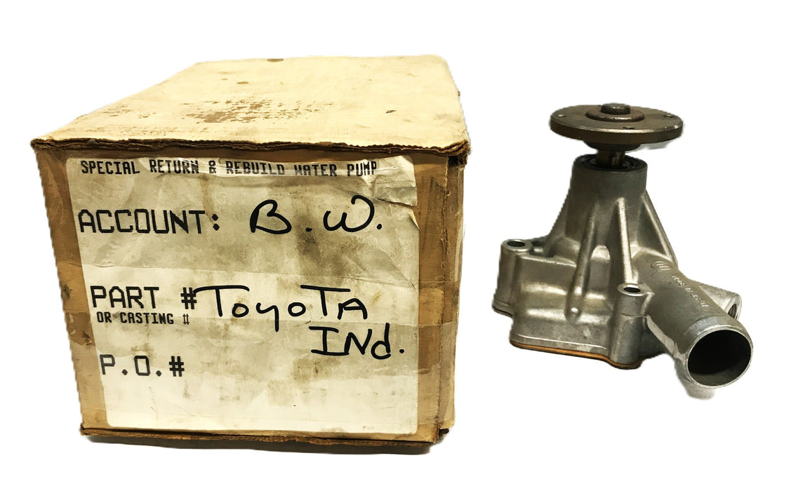Toyota Forklift Water Pump 21010-78226R REMANUFACTURED
