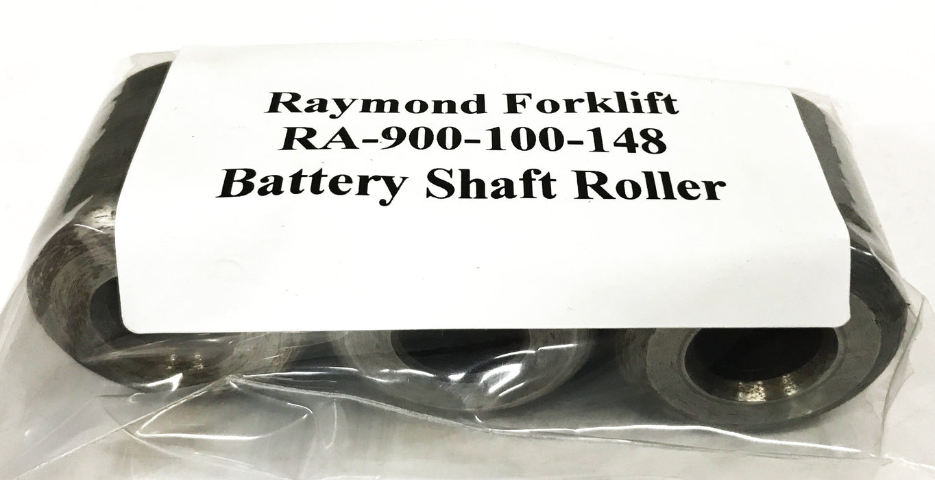 Raymond Forklift Battery Shaft Roller RA-900-100-48 [Lot of 3] NOS