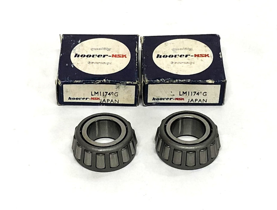 NSK/Hoover Tapered Roller Bearing Cone LM11749G [Lot of 2] NOS