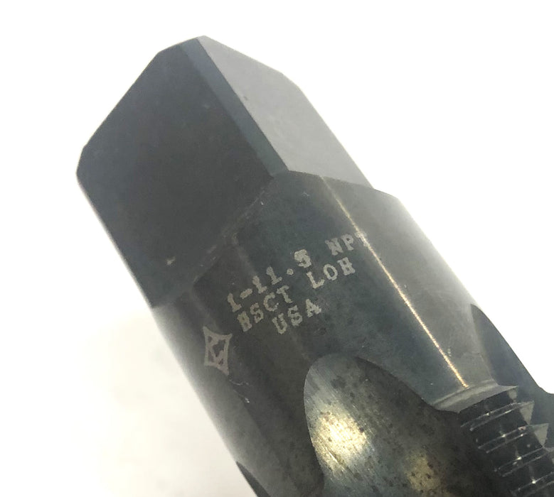Cleveland Twist Drill 1-11 1/2 NPT 5FL HS Cut Thread Taper Pipe Tap 64219 NOS