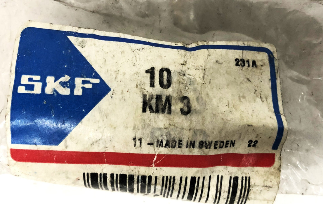 SKF Bearing Lock-Nut Pack KM3 [Lot of 10] NOS