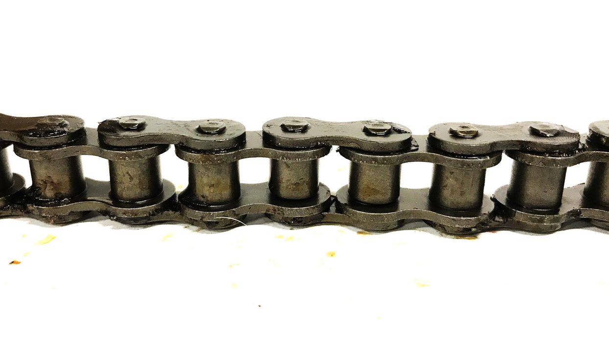 Tsubaki Riveted Roller Chain (3 pieces 124 inch total length) RS 50 RIV-10 NOS