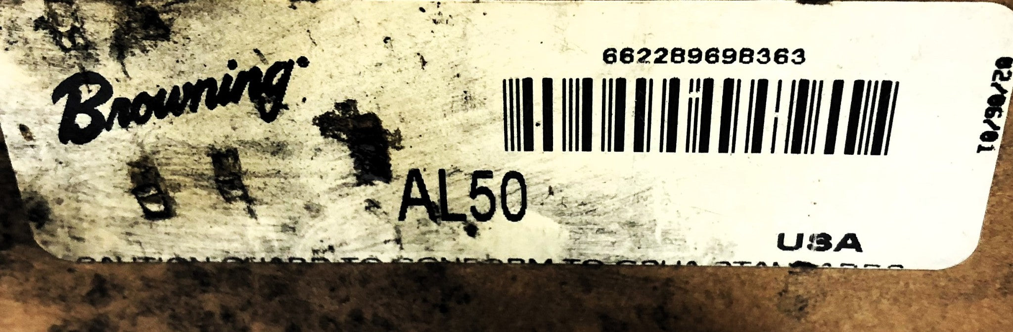 Morse Chain Coupling Cover AL50C NOS