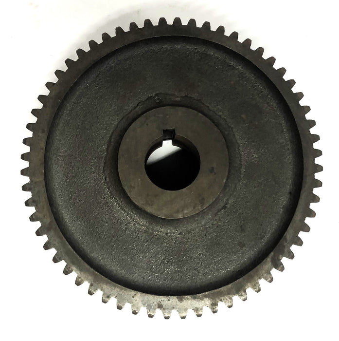 Unbranded 6-3/8 Inch OD 1-1/8 Inch Bore 60 Tooth Gear W124 NOS