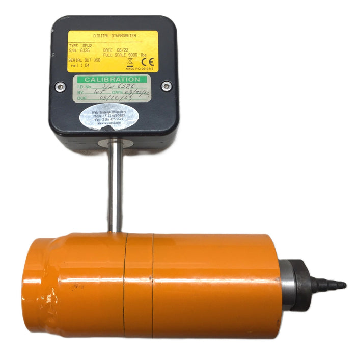 Welding Technologies DFW2 Digital Force Gauge Dynamometer with Force Sensor USED