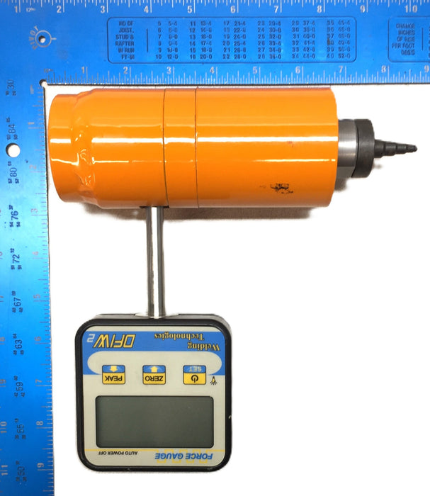 Welding Technologies DFW2 Digital Force Gauge Dynamometer with Force Sensor USED