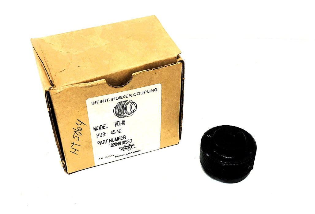 Harmonic Drive HDI-10 4S-4D Hub Infinit-Indexer Coupling 10204918S8D NOS