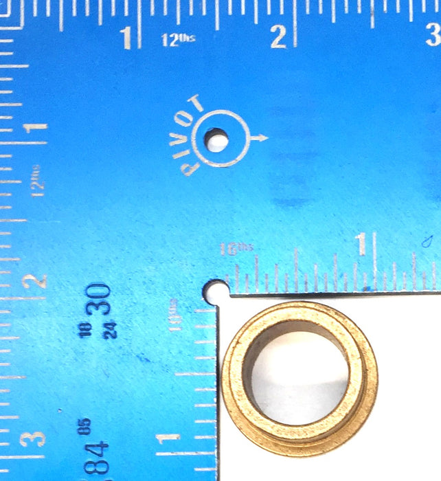 Unbranded 13mmx21mmx16mm (Bore) Bronze Flange(25mm) Bushing P25337 [Lot of 14]