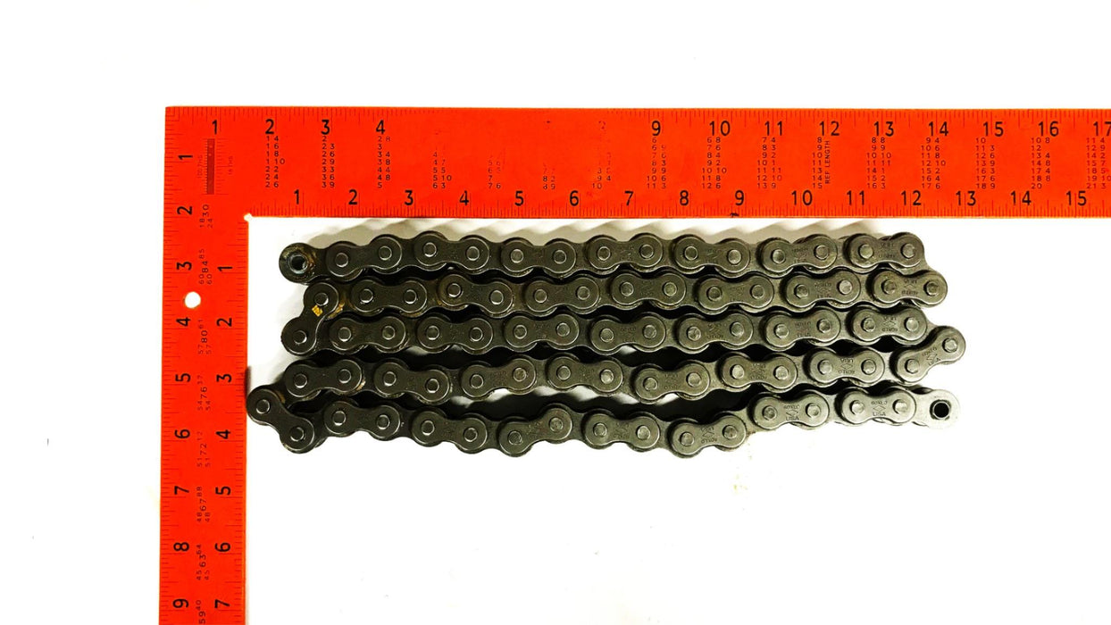 Diamond 3/4 inch Pitch 5 foot Riveted O-Ring Chain XLO-1233-010 NOS