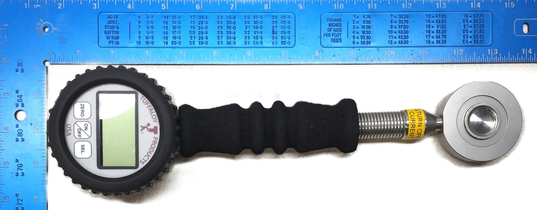 Tuffaloy 3000.lbs/1360Kg Digital Load Cell Weld Force Gauge 601-3000DLC USED