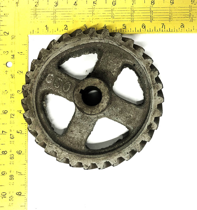 Unbranded 6-5/8 Inch OD 5/8 Inch Bore 31 Tooth Gear C50 NOS