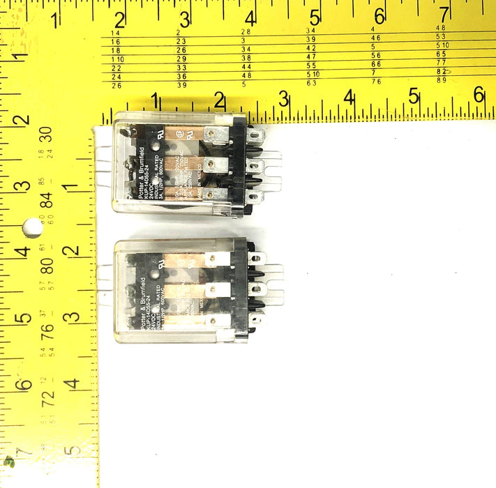 Potter & Brumfield Relay KUP-14D55-24 [Lot of 2] NOS