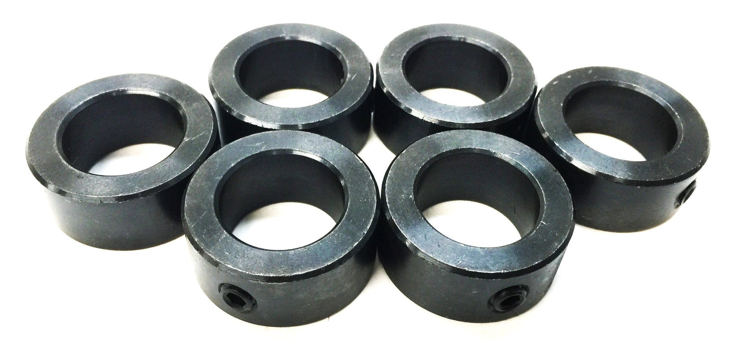 Climax Black Oxide Plated Steel Metric Set Screw Collar MC-20 [Lot of 6] NOS