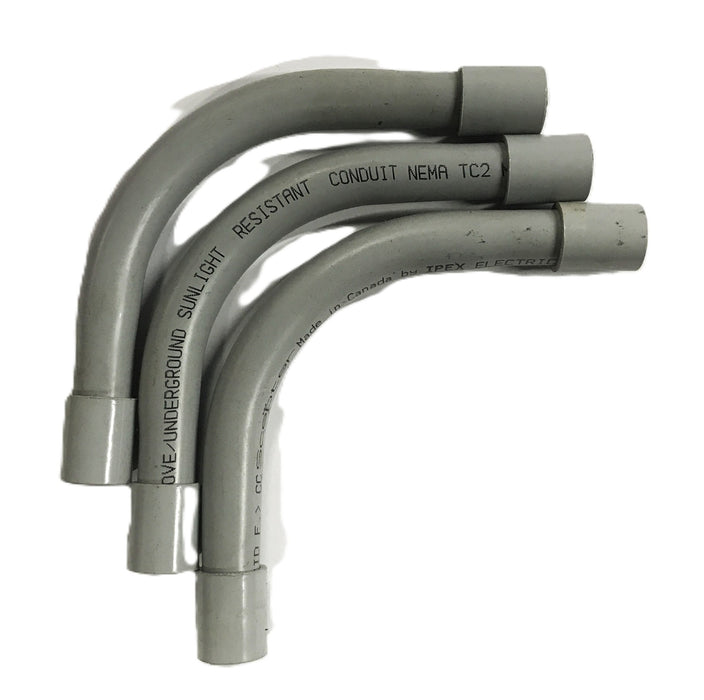 Scepter Conduit 1 inch 90 degree PVC Elbow 651 [Lot of 3] NOS