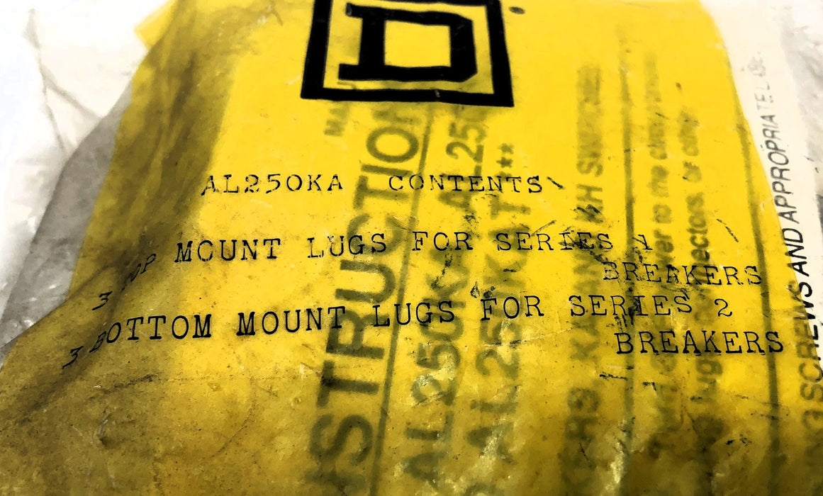 Square D Terminal Compression Lug INCOMPLETE Kit AL250KA NOS