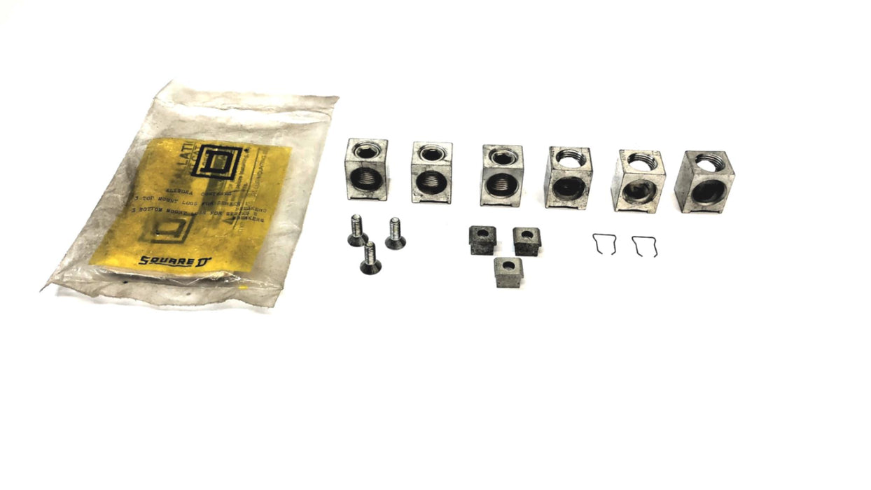 Square D Terminal Compression Lug (INCOMPLETE) Kit AL250KA NOS