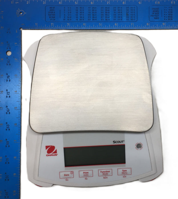 Ohaus Scout Portable Precision Balance Scale Only SPX2201 (No Cords) USED