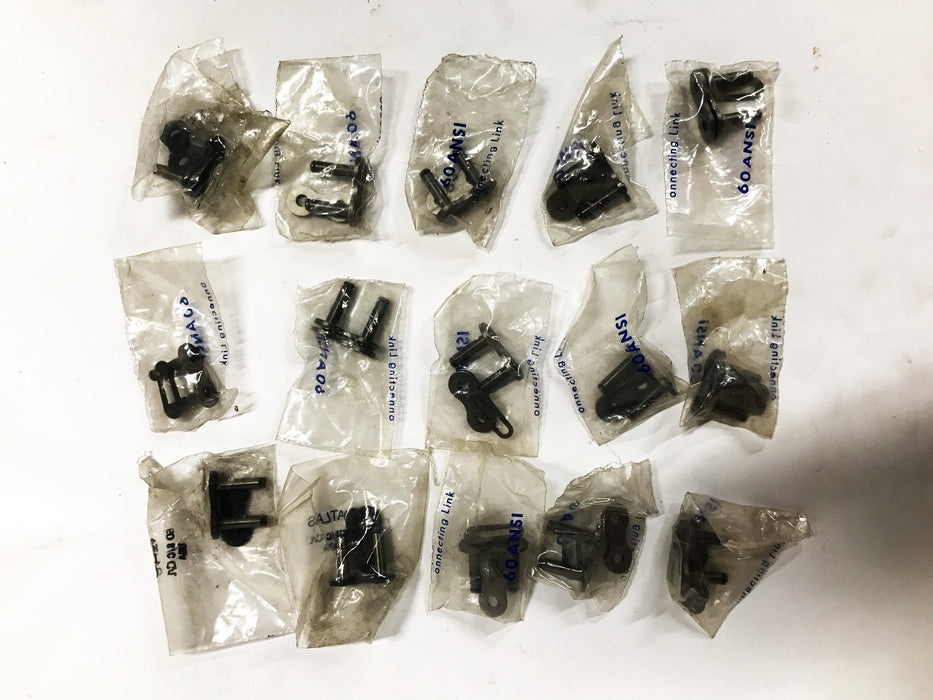 Tsubaki ASA60 Connecting Link RS60-1-NP-CON [Lot of 15] NOS
