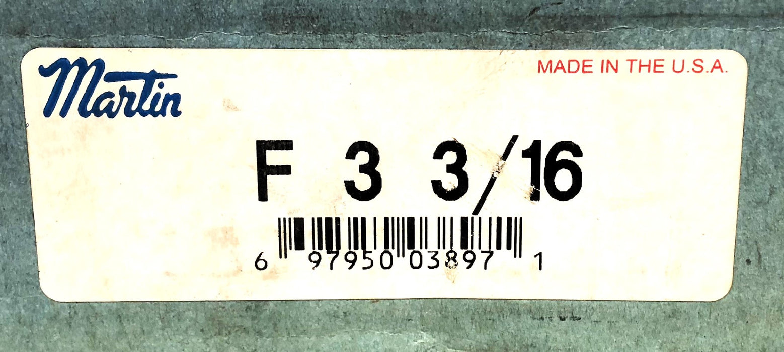 Martin Taper Lock QD Bushing F3-3/16 NOS