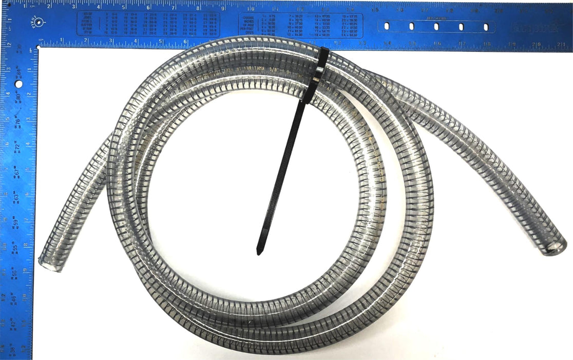 Kuriyama Kuri Tec Polywire Approx 86" OAL 5/8" ID PVC Hose K7130 USED