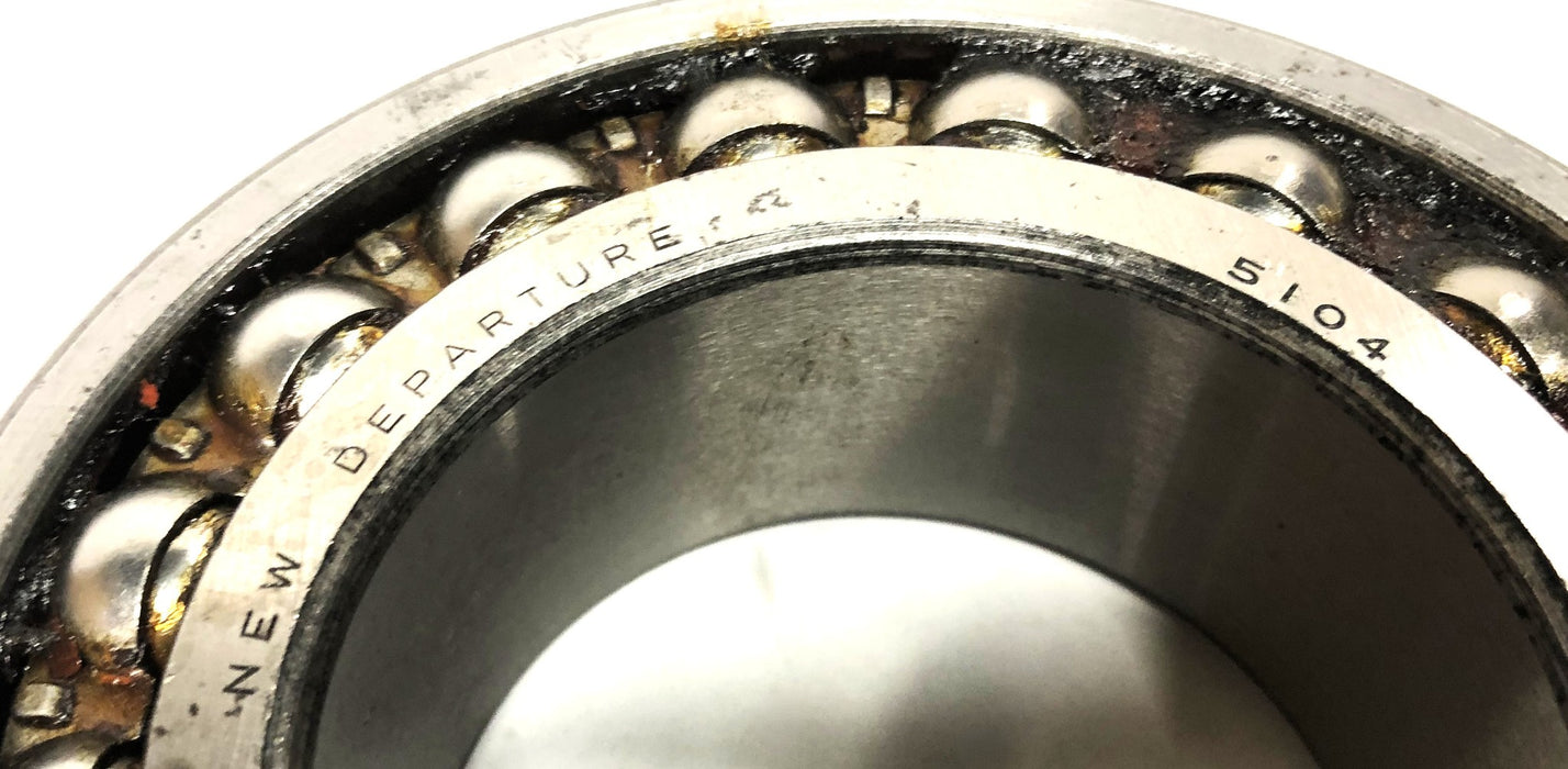 New Departure Ball Bearing 5104 U NOS