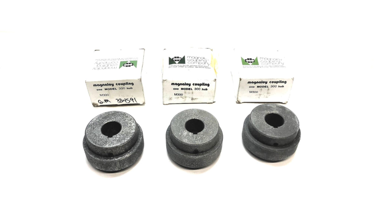 Magnaloy Aluminum Hub M300 [Lot of 3] NOS