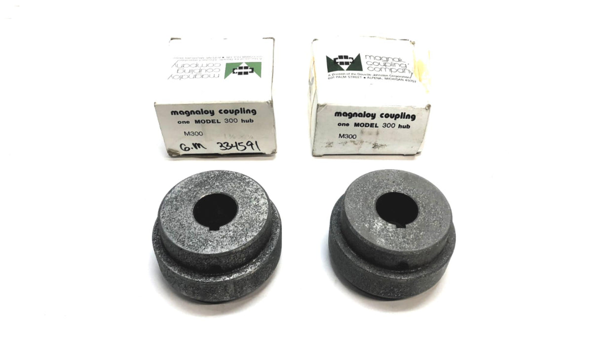Magnaloy Aluminum Hub M300 [Lot of 2] NOS
