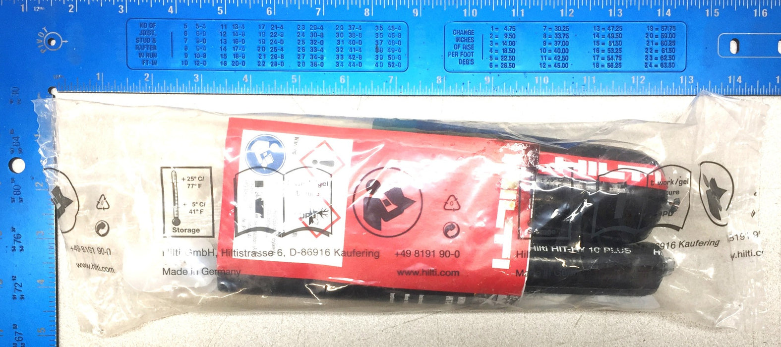Hilti 11.1oz Mortar Epoxy Adhesive HY10 Plus 422710 EXP:04/30/2025 [Lot of 2]NOS